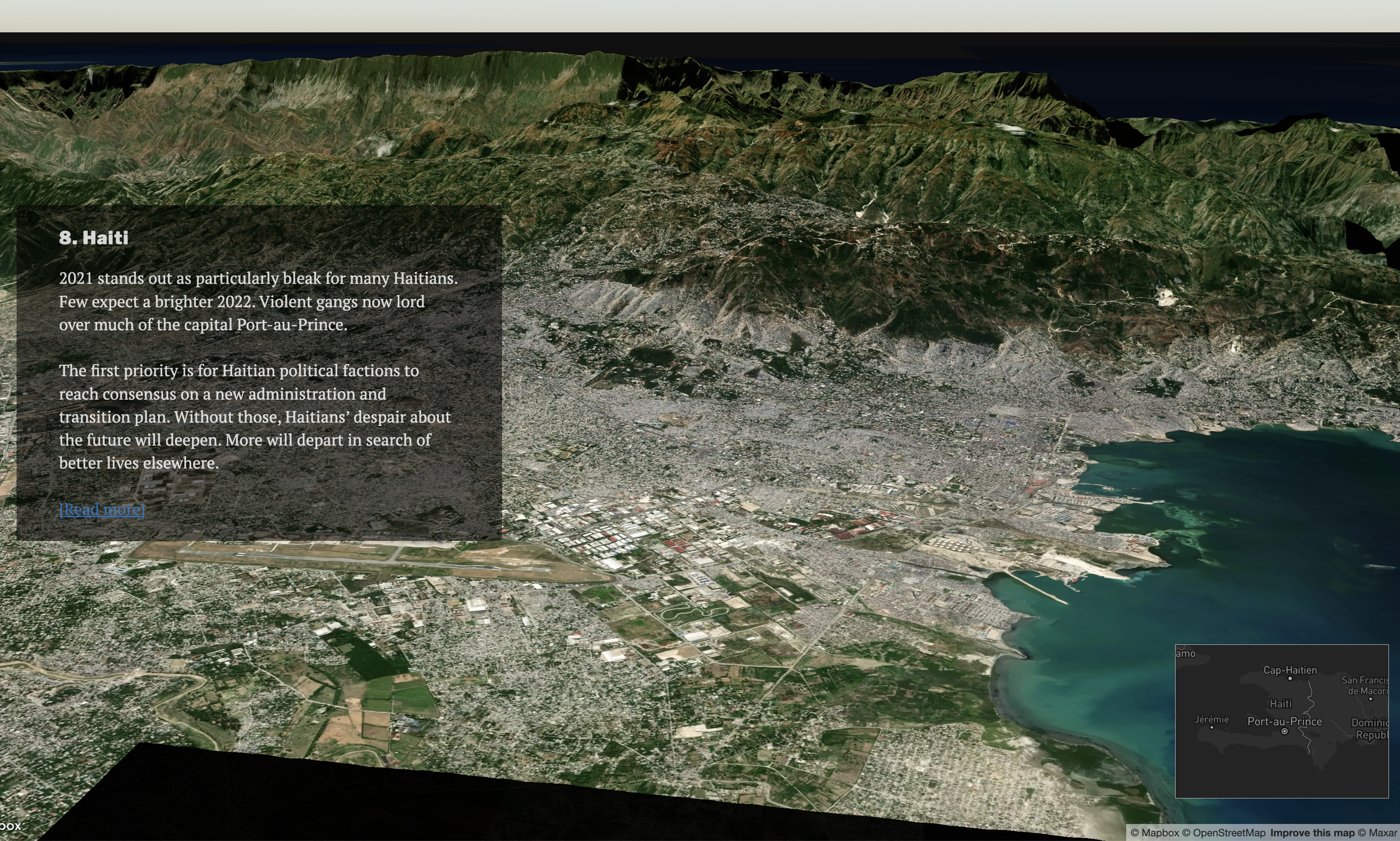 Barra de herramientas de zoom