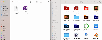 imagen animada mostrando el icono siendo arrastrado y soltado
