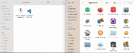 imagen animada mostrando el icono siendo arrastrado y soltado